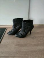 Stiefeletten High Heels Gr. 39 schwarz Baden-Württemberg - Königsbach-Stein  Vorschau