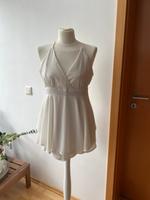 Jumpsuit von Boohoo Gr M/L weiß Bayern - Gaukönigshofen Vorschau