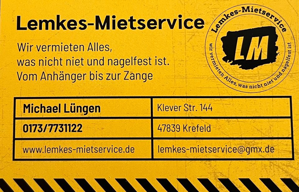 MOTORHACKE GARTENFRÄSE ACKERFRÄSE RASENFRÄSE MIETEN LEIHEN in Krefeld