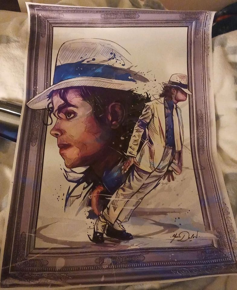 Michael Jackson Leinwand Bild Poster 40x60 Musik Legende in Duisburg