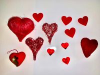 Herzen, Herz, rot, 12 verschiedene Größen & Materialien Bayern - Gmund Vorschau