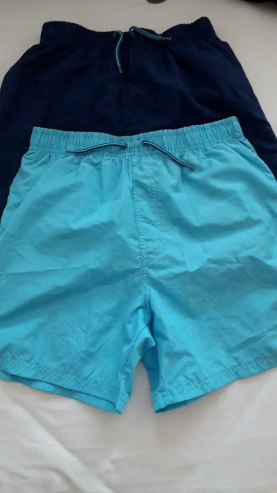 Jungen Bade Hose Short 's 2 Stck. Gr. 146/152 /158/164 in Vohburg an der Donau