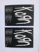 2 x Korn  Sticker Aufkleber   NEU  NU METAL Baden-Württemberg - Ludwigsburg Vorschau