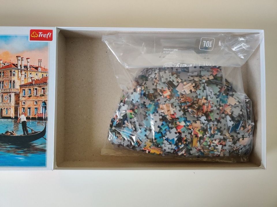 Trefl Puzzle, 1000 Teile "Afternoon In Venice, Canal Grande" in Heiligenhafen 