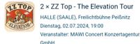 Tickets - ZZ Top - The Elevation Tour HALLE (SAALE) Niedersachsen - Bad Harzburg Vorschau