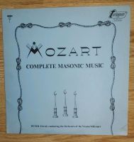 Schallplatte LP Mozart Freimaurer Musik Masonic Music P. Maag Nürnberg (Mittelfr) - Großreuth b Schweinau Vorschau