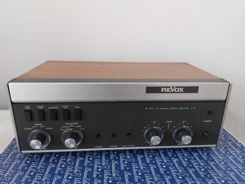 Used Revox A78 Integrated amplifiers for Sale | HifiShark.com Used Revox A78 Integrated amplifiers for Sale | HifiShark.com