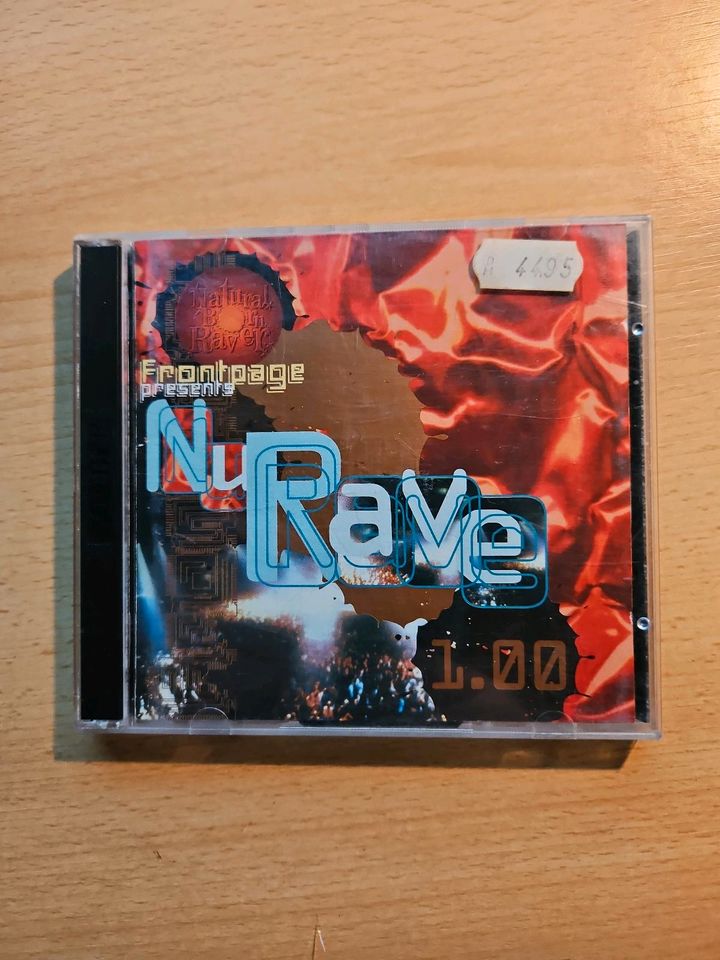 Frontpage "Nu Rave 1.00" 2 CD's, Carl Cox, The Podigy, Westbam in Am Ettersberg