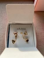 Stella & Dot Ohrringe Stecker Triad Ear Jackets Gold braun Dortmund - Wickede Vorschau