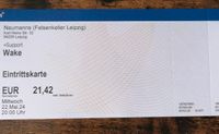 Wake Ticket Leipzig am 22.5. Thüringen - Erfurt Vorschau