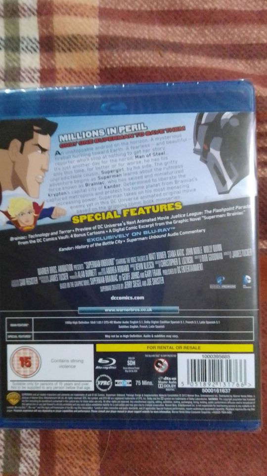 Superman Unbound  Bluray in Herne