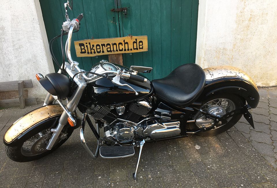 Yamaha XVS 1100 Classic* Black Beauty* Chicano* Service + Tüv neu in Süsel