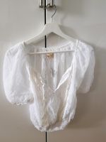 Neu - Hollister Bluse mit Stickerei XS weiß Baden-Württemberg - Schorndorf Vorschau