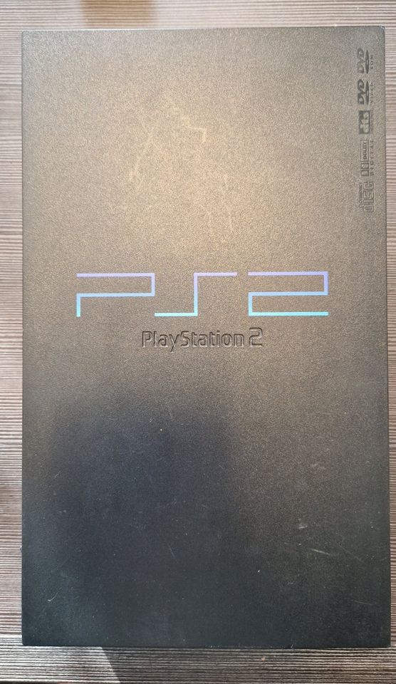 FAT Playstation 2 6 Spiele, Memory Card, Controller in Halver