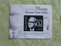 Sonderbriefmarke 70 Jahre Passauer Neue Presse 1946-2016 Bayern - Triftern Vorschau