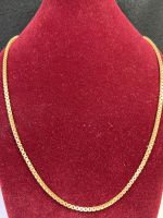 GOLD KETTE 18k 750 14,5g 60,7cm L 0,25cm B GG AU NEU Berlin - Neukölln Vorschau