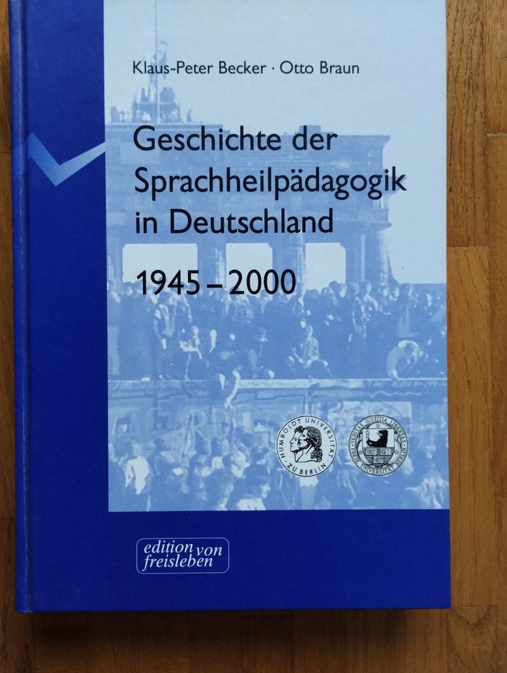 Geschichte der Sprachheilpädagogik in Deutschland 1945-2000 in Berlin