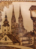 Wandbild Köln auf Holz gebrannt Baden-Württemberg - Nagold Vorschau