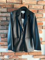 Neu & ungetragen Damen Blazer Fake Leder Schwarz VILA Gr. 40(M/L) Bayern - Fürth Vorschau