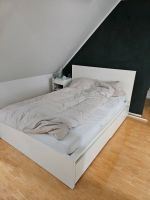 IKEA Malm Bett Weiß 140×200 cm mit Lattenrost und Schublade Nordrhein-Westfalen - Willich Vorschau
