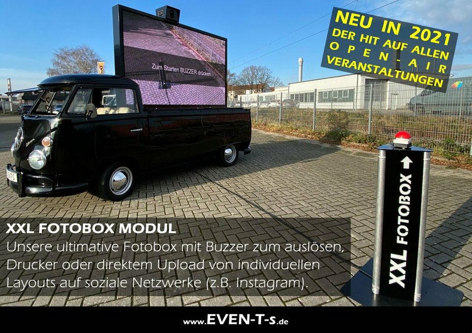 LED Videowand als Werbefläche, für Public Viewing, Event, mobil in Bremen