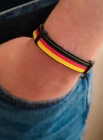 EM2024 Echt Lederarmband  Deutschland Flagge Top Hessen - Hanau Vorschau