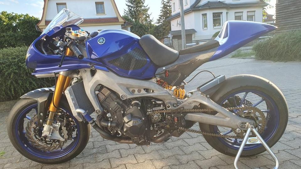 Yamaha MT-09 - Rennstreckenumbau - PS-Tuner-GP-Bike in Bernburg (Saale)