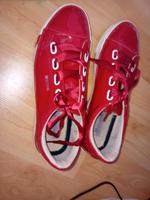 tolle wenig getragene Mustang Damen Sneaker Gr 42 rot Rheinland-Pfalz - Trier Vorschau