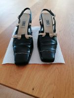 Oxmox Schuhe Leder innen und außen,schwarz mit beige Gr. 41 Nordrhein-Westfalen - Oberhausen Vorschau