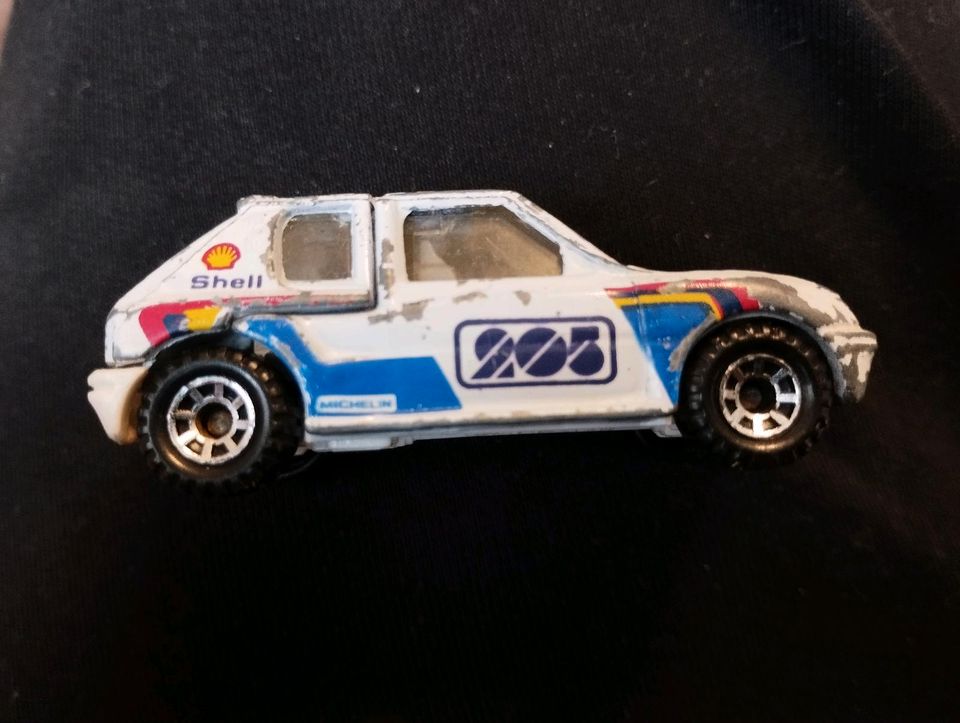 Matchbox 1984 Peugeot 205 Turbo 16 in Nürnberg (Mittelfr)