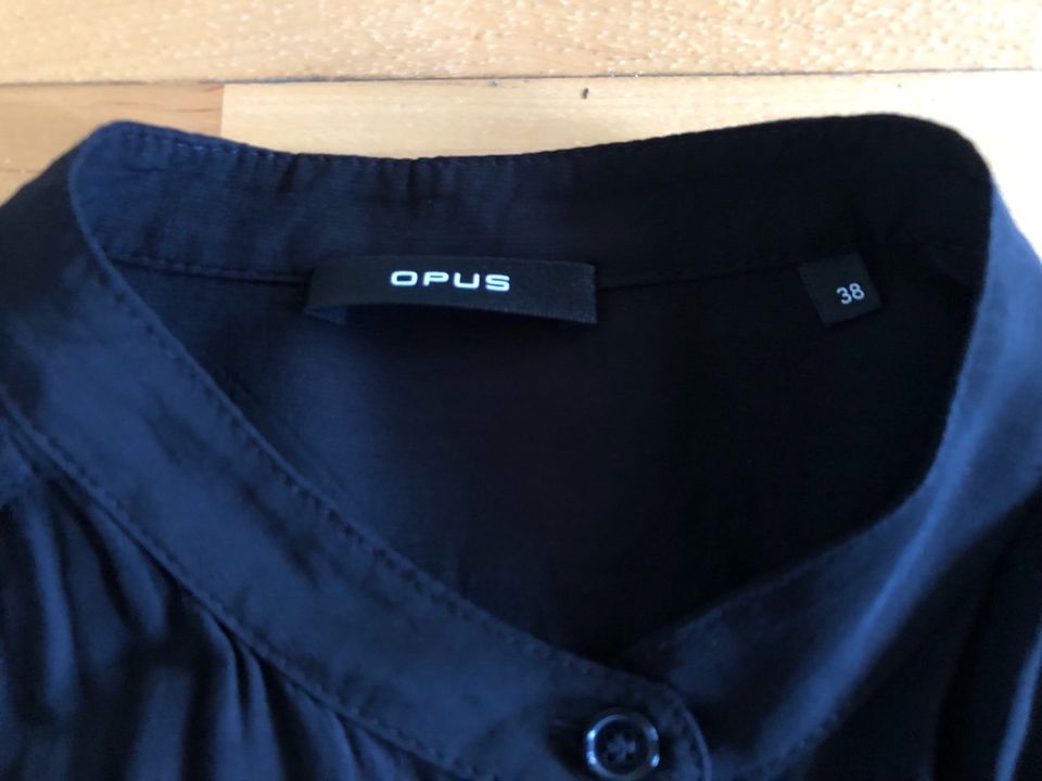 Opus Bluse - Modell Feinke - schwarz - Größe 38 - 100% Viskose in Wiesbaden