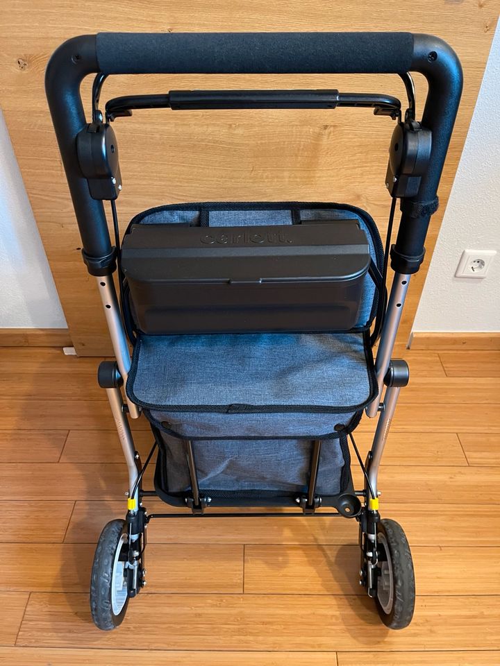 Carlett Einkaufstrolley Rollator Azurro in Kirchseeon