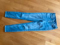 Guess Jeans hellblau 1981 Skinny High, Gr. EUR 38, Glitzer Bayern - Weißenburg in Bayern Vorschau