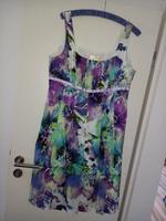 She / 46 / Sommerkleid / bunt bläulich Hessen - Schaafheim Vorschau