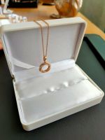 18 Karat 750/. Diamant Collier Rosegold Brillant ins.0,48ct TW/VS Baden-Württemberg - Tiefenbronn Vorschau