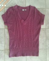 Esprit Weste Kurzarm Pullover lila Gr. M Zopfmuster Hessen - Dautphetal Vorschau