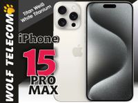 APPLE iPhone 15 Pro Max 512GB Titan Weiß White MU7D3ZD/A Neu RG19 Rheinland-Pfalz - Mayen Vorschau