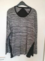 Da Shirt / T-Shirt * Taifun * Gr. XL * schwarz-grau * Materialmix Nordrhein-Westfalen - Kamp-Lintfort Vorschau