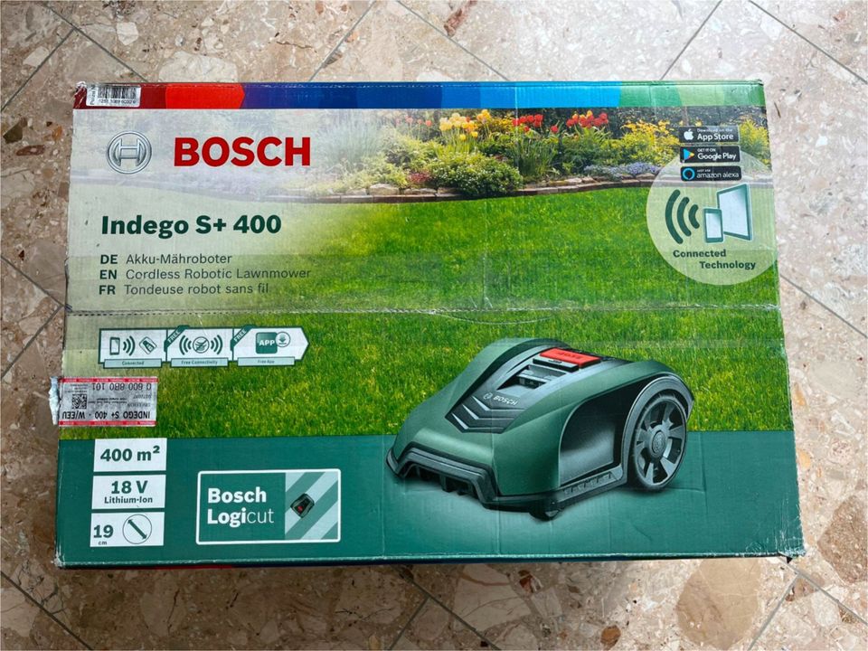 Bosch Indego S+ 400 Mähroboter 400 m² inkl. Lieferung in Bayern -  Babenhausen | eBay Kleinanzeigen ist jetzt Kleinanzeigen