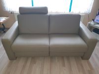 HUKLA Ledercouch 2 1/2 +3Sitzer Sitzfläche 150cm bzw 3 Sitzer Bayern - Erlenbach am Main  Vorschau