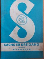 Sachs 50 Dreigang Motor Original Handbuch von 1958 Nr. 317.2 Bayern - Esselbach Vorschau