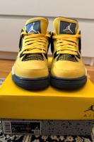 NIKE AIR JORDAN 4 RETRO YELLOW DARK BLUE GREY. Neuhausen-Nymphenburg - Neuhausen Vorschau