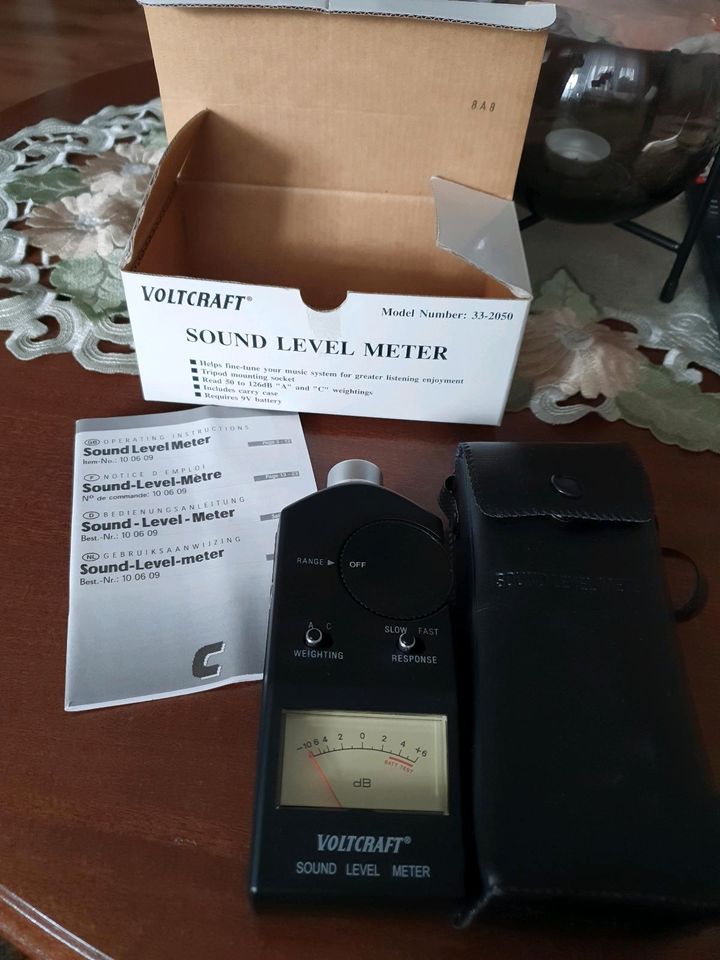 Voltcraft Sound Level Meter 33-2050 in Berlin - Marzahn | eBay  Kleinanzeigen ist jetzt Kleinanzeigen