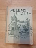 Buch Schulbuch We learn English Part II Ausgabe A 6. Jahr 1947 Sachsen-Anhalt - Halle Vorschau