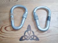 je 1x Karabiner SALEWA Schraubkarabiner 2500kg klettern silber Sachsen - Grünhain-Beierfeld  Vorschau