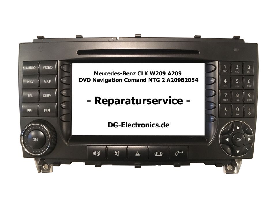 Mercedes-Benz CLK W209 A209 DVD Navigation Comand NTG 2 A20982054 in Hannover