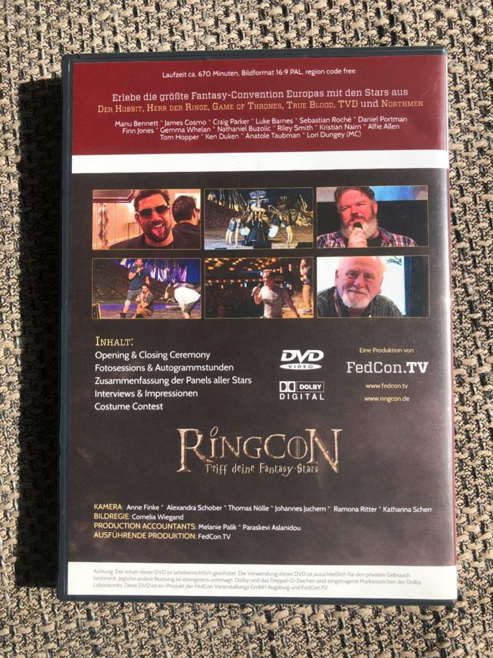 RingCon DVD 2014 - 3 DVDs in Wolfenbüttel