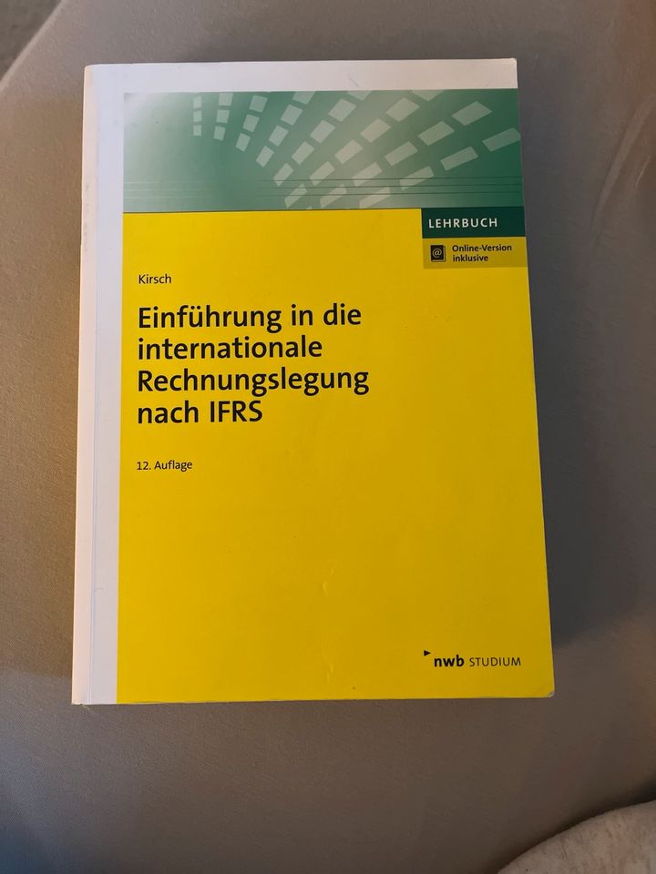 Kirsch - Einführung in die internat. Rechnungslegung nach IFRS in Schwallungen