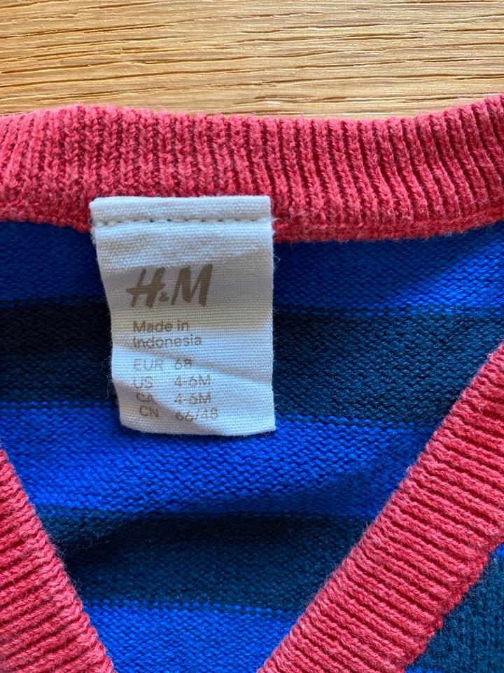 H&M hm Baby Jungen Strickjacke Jäckchen Größe 68 in Triftern