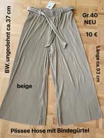 Plissee Culotte  Hosen Gr.M  neuwertig Brandenburg - Lübben Vorschau
